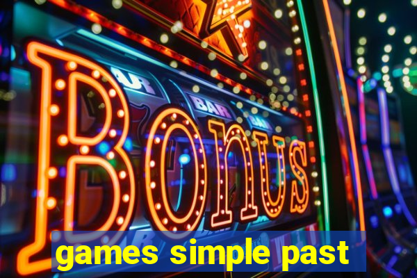 games simple past